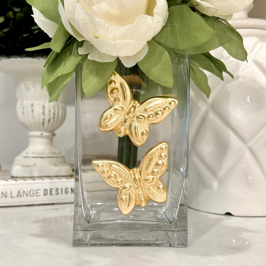 Susan Lange Designs  Butterfly Rectangle Vase main image 1
