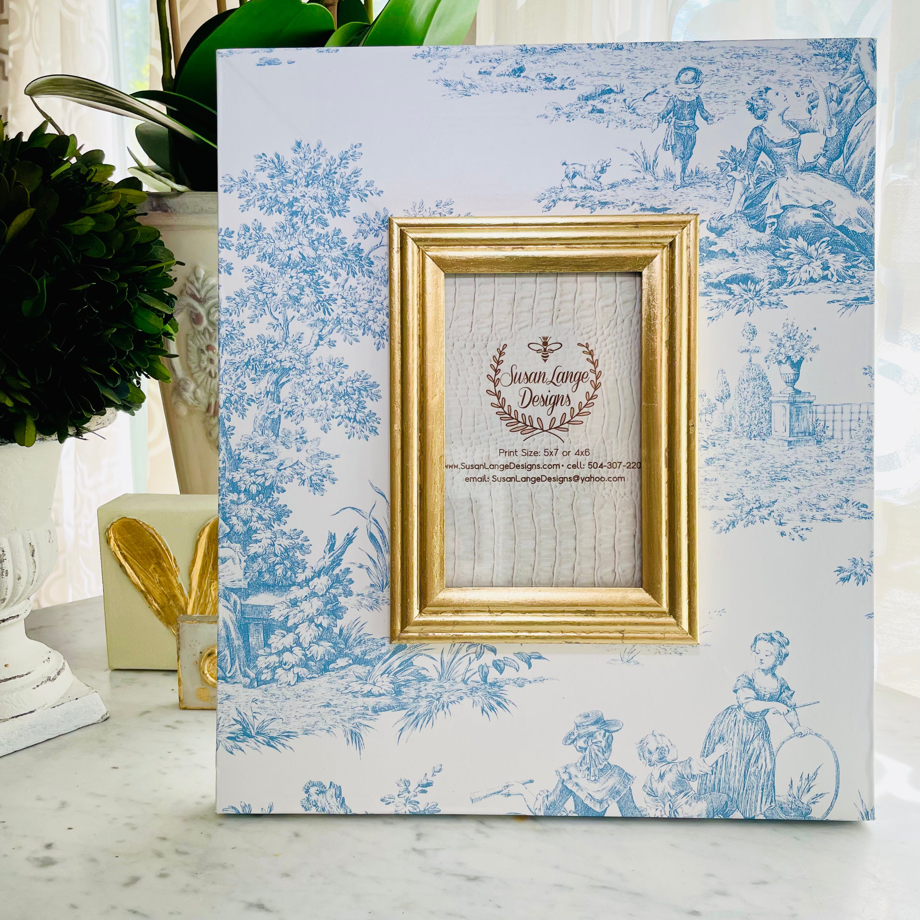 Picture Frame - Wooden Toile (Tap Photo for Selection)